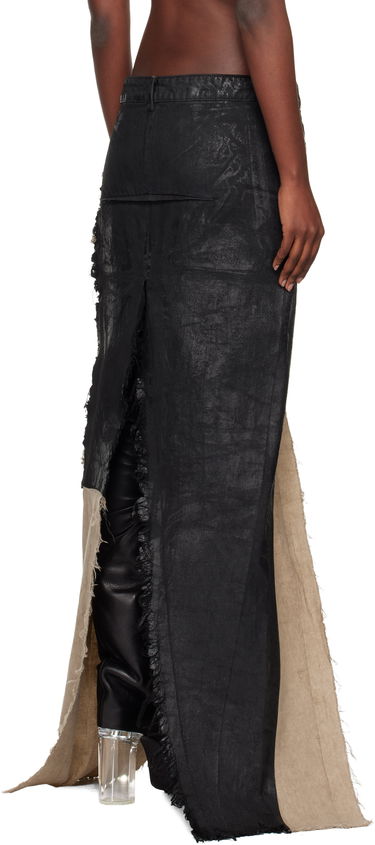 Hame Rick Owens Concordians Sliced Denim Maxi Skirt Monivärinen | RO02E4393 BMC921, 2