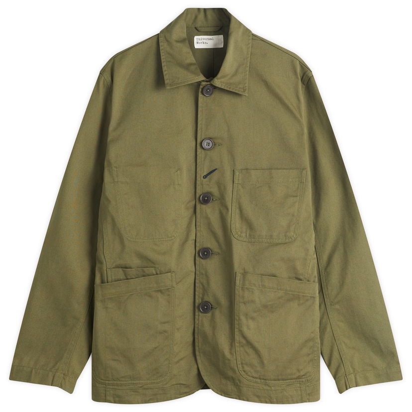 Takki Universal Works Universal Works Bakers Jacket Vihreä | 00102-LOV