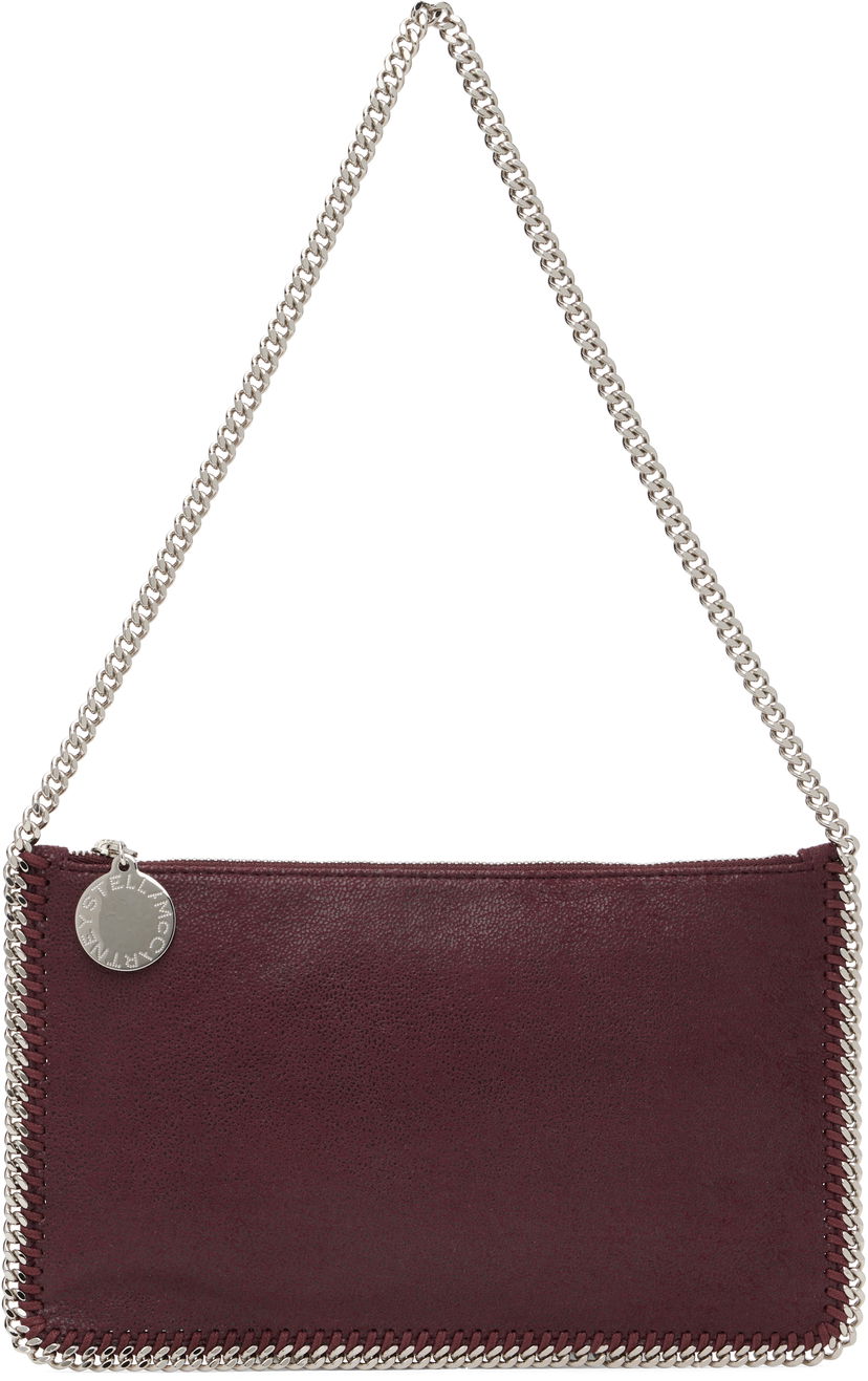 Käsilaukku Stella McCartney Stella McCartney Falabella Chain Pochette Shoulder Bag Burgundia | 7P0076WP0086