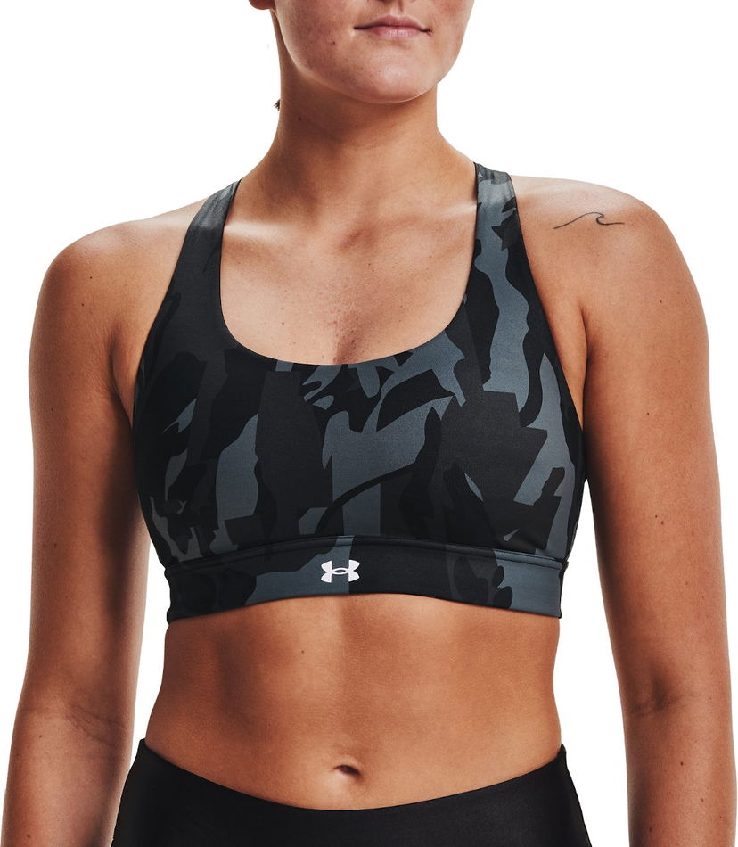 Rintaliivit Under Armour Printed Sports Bra Musta | 1362865-001