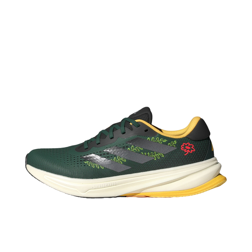 Juoksu adidas Performance Supernova Earth Day Collegiate Green Iron Metallic Spark Musta | ID0337