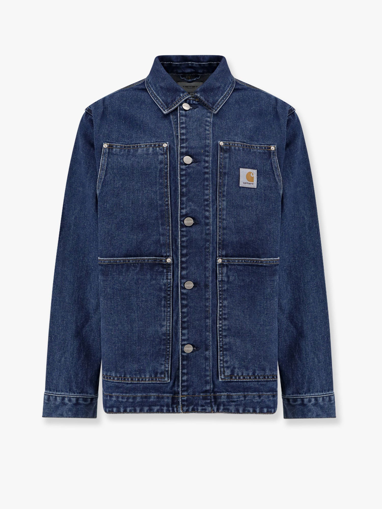 Takki Carhartt WIP Double Front Denim Chore Coat Carhartt WIP Sininen | I0348660106, 0