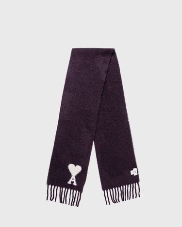 Huivi AMI Oversize Scarf With Fringe Violetti | USF422.AW0054-504, 0