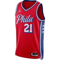 Jersey Jordan Dri-FIT NBA Philadelphia 76ers Statement Edition Swingman Jersey Punainen | DO9539-658, 0
