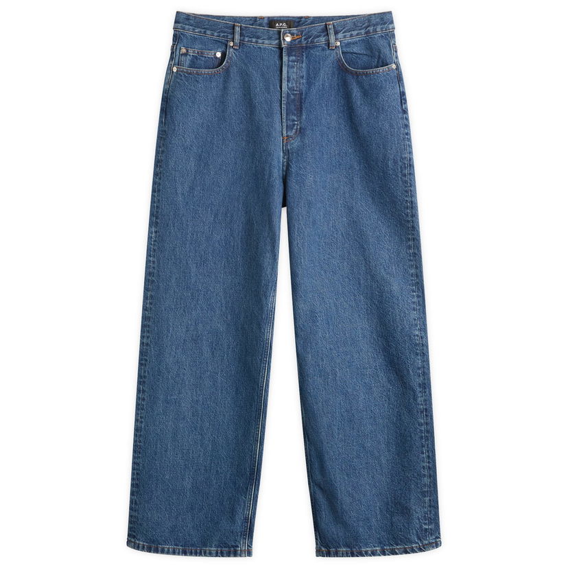 Jeans A.P.C. A.P.C. Aaron Wide Leg Jeans 30 Sininen | COHJK-H09182-IAL
