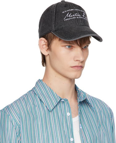 Korkki Martine Rose Martine Rose Signature Baseball Cap Musta | 1134WP14002, 4