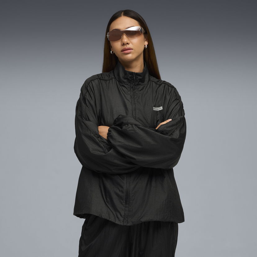 Verryttelypuku Puma PUMA x ROSÉ Women's T7 Track Jacket Musta | 633793_01