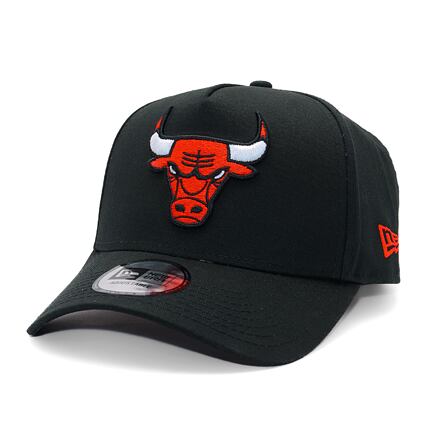 Korkki New Era Chicago Bulls NBA Side Patch 9FORTY A-Frame Adjustable Hat Musta | 60595220