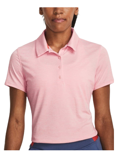 Poolopaita Under Armour Playoff SS Polo Vaaleanpunainen | 1377335-673