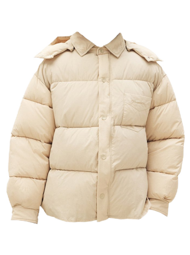 Puffer takki Jacquemus La Doudoune Chemise Beige | 226BL012-1032-130