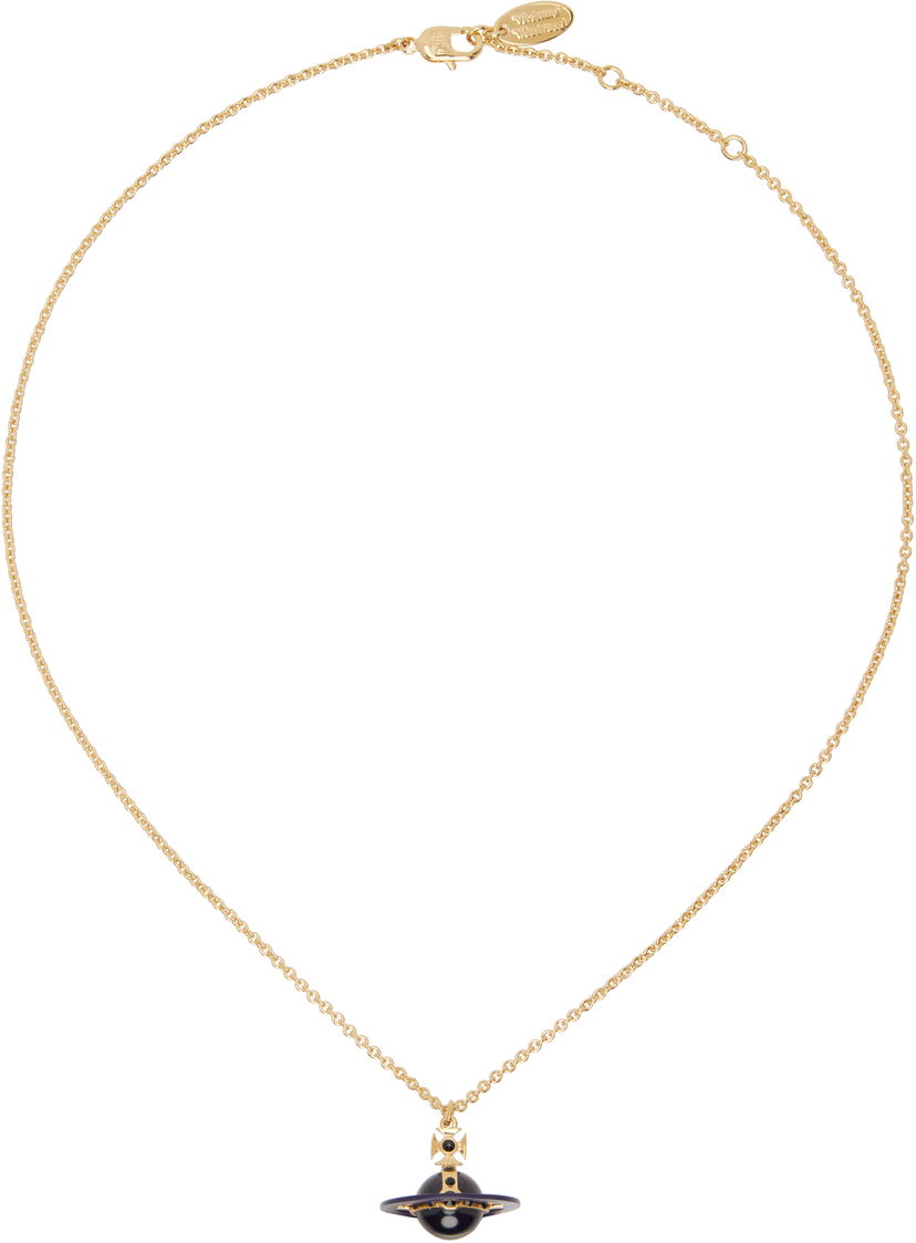 Kaulakoru Vivienne Westwood Gold Orb Pendant Necklace Metallinen | 6302039I-02R794-