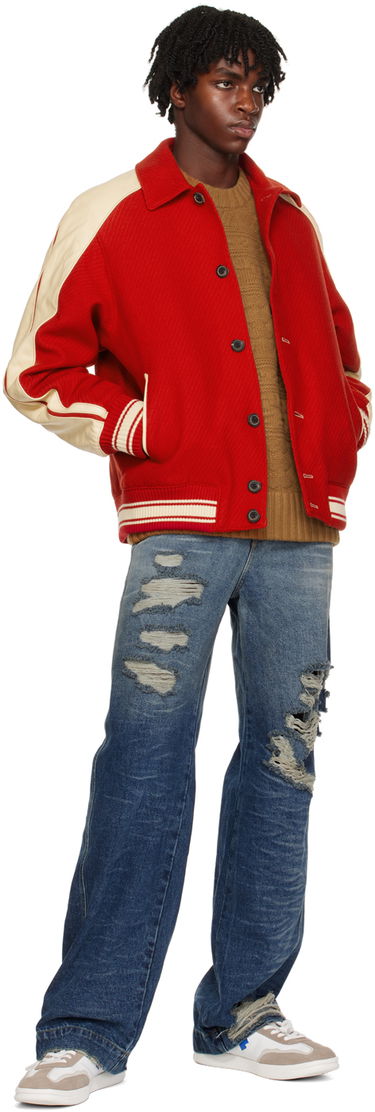 Villapaita ADER ERROR Oversized Knit Sweater Ruskea | BMADFWKT0305BG, 3