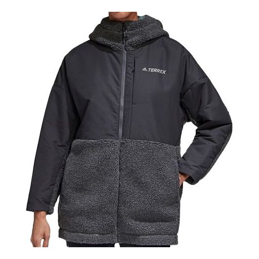 Parka adidas Originals adidas Xplr Sherpa Parka Musta | GI7635