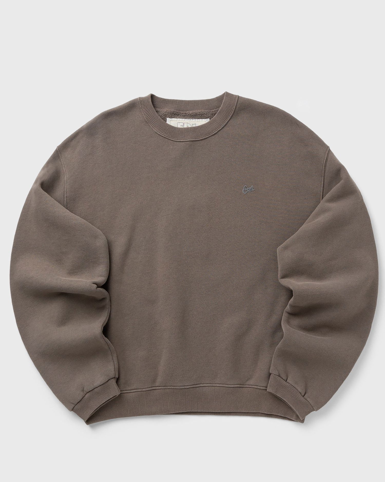 Villapaita ERL ERL Script Crewneck Sweater Ruskea | ERL11T021-1, 0