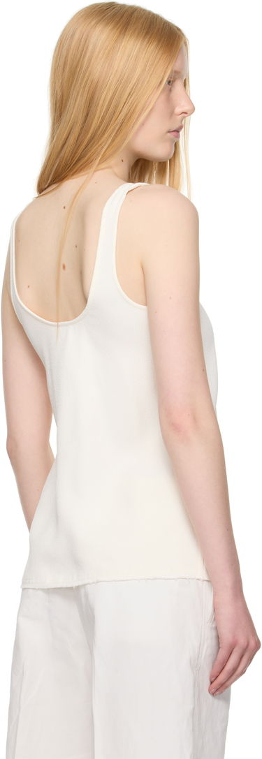 Tankkitoppi TOTEME TOTEME Sablé Tank Top Valkoinen | 252-WRT0510-FB0240, 2