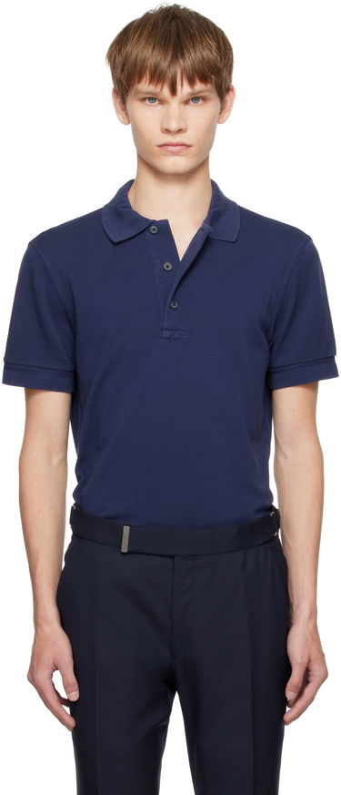 Poolopaita Tom Ford TOM FORD Piquet Polo Tummansininen | JPS011-JMT013, 0