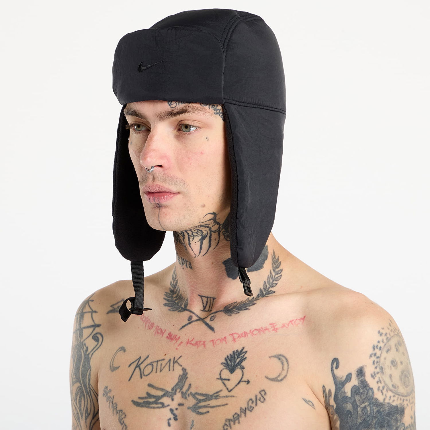 Korkki Nike Fly Unstructured Puffer Trapper Cap Musta | IB7310-010, 0