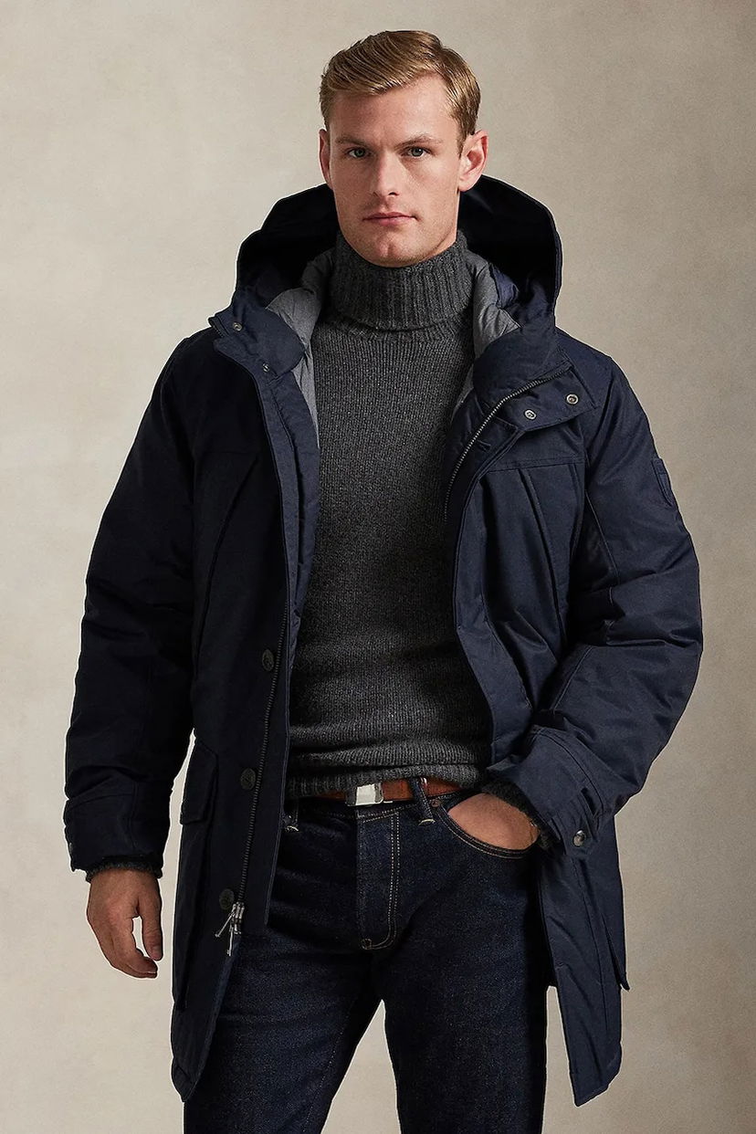 Parka Polo by Ralph Lauren Winter Hooded Down Parka Tummansininen | 710968114001