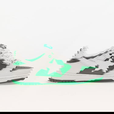 Tennarit ja kengät BAPE A BATHING APE Bape Sk8 Sta 1 M2 Vihreä | 001FWK301308MGRN, 1