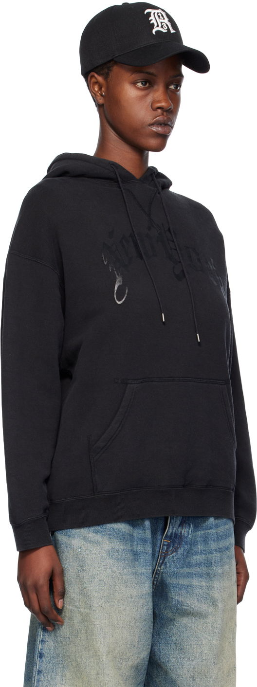 Huppari R13 R13 'New York' Hoodie Musta | R13WK005-K099C, 1