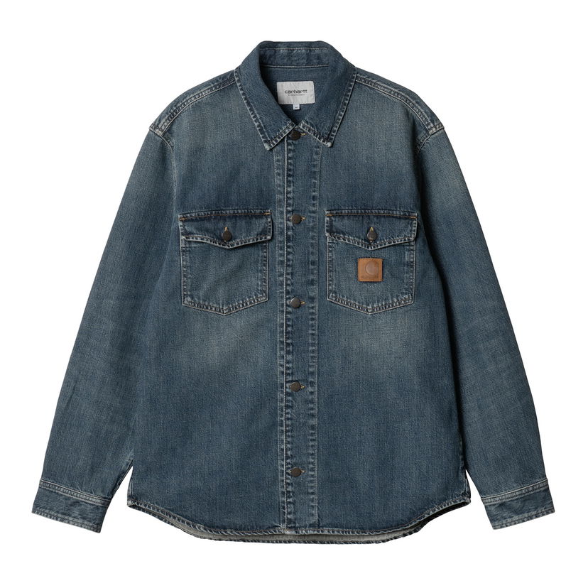 Paita Carhartt WIP Blue Denim Shirt Jacket Sininen | I034735_9
