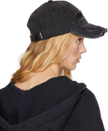 Korkki Feng Chen Wang Feng Chen Wang Denim Baseball Cap Musta | FUS19AC02, 2