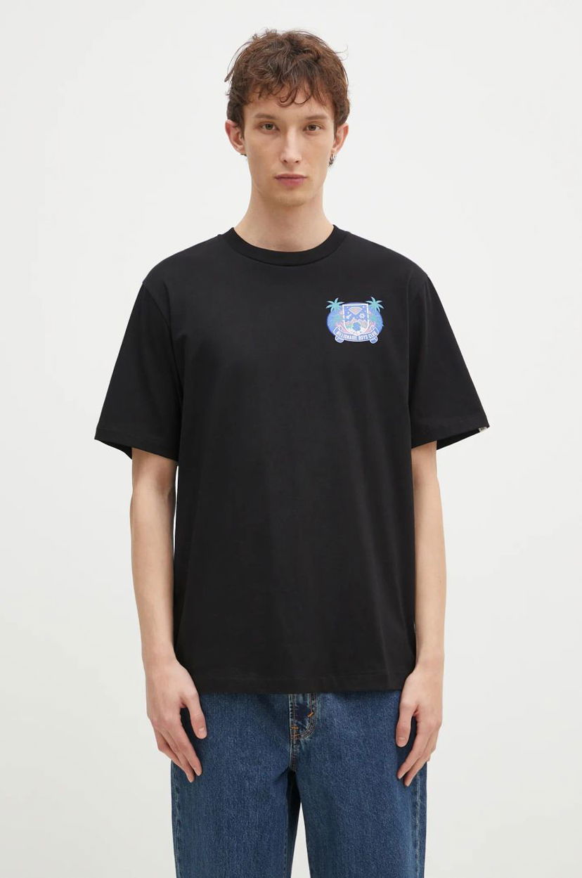 T-paita BILLIONAIRE BOYS CLUB Billionaire Boys Club Tropical Crest T-Shirt Musta | B24461