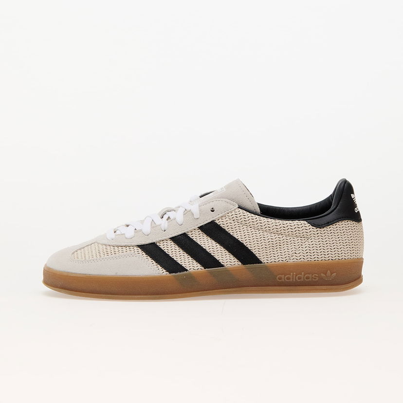 Tennarit ja kengät adidas Originals Gazelle Indoor Aluminium/ Core Black/ Gum Beige | IH4769