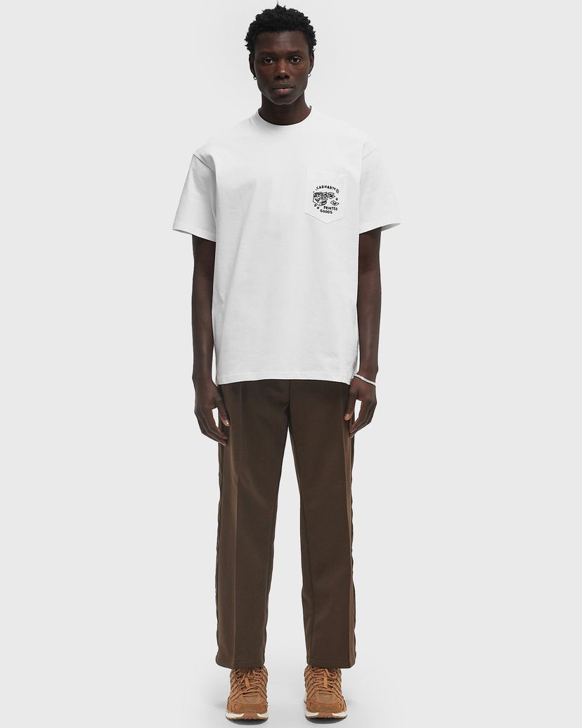 T-paita Carhartt WIP Pocket Graphic T-Shirt Valkoinen | I034407_00A_XX