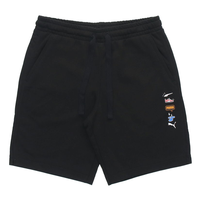 Shortsit Puma Awareness Athleisure Drawstring Shorts Musta | 532036-01