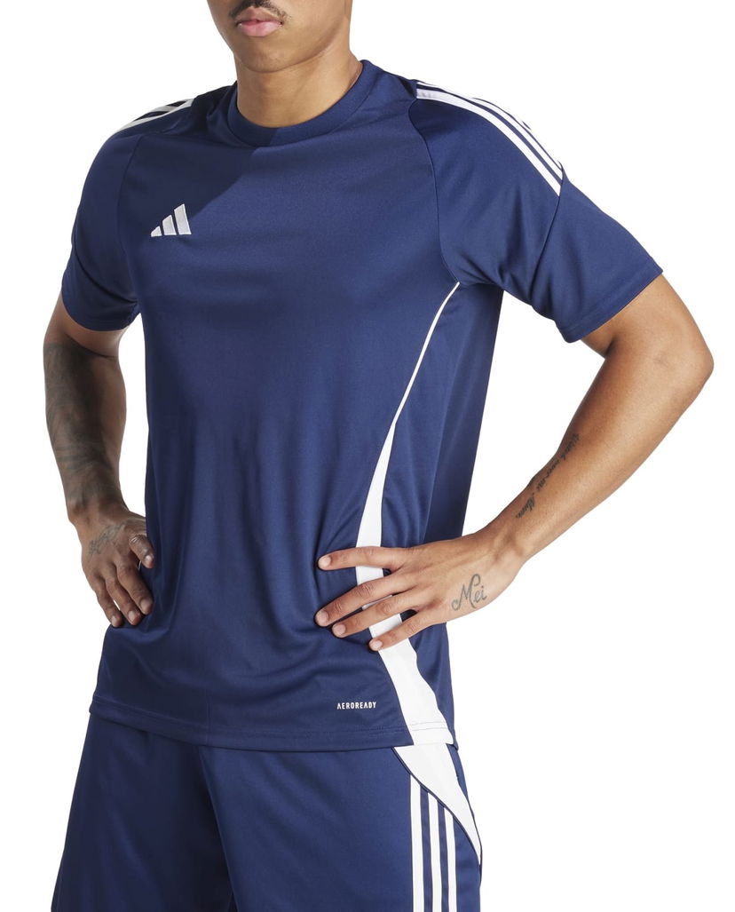 Jersey adidas Originals adidas TIRO24 JSY Tummansininen | is1018