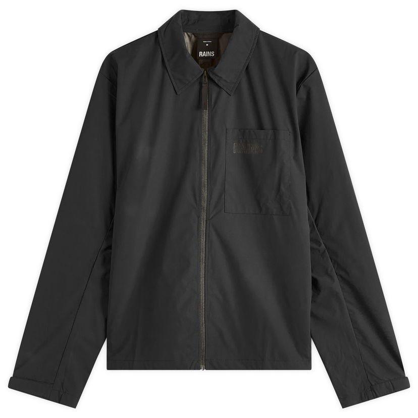 Tuulitakki Rains Mito Overshirt Musta | 19730-01