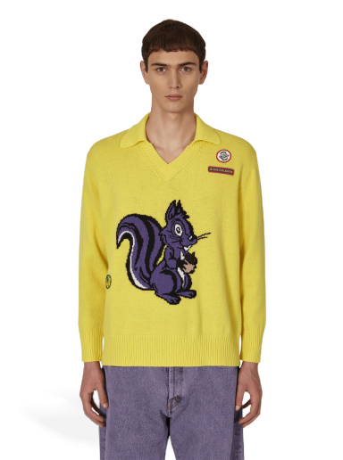 Villapaita CORMIO Emilio Sweater Keltainen | COREMILIOSWEATER LIMONCELLO