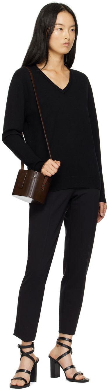Olkalaukku Max Mara Leather Shoulder Bag Ruskea | 2414511063600001, 3