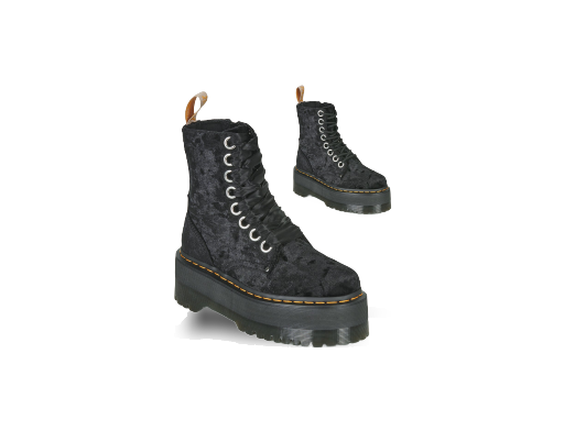 Tennarit ja kengät Dr. Martens Vegan Jadon Max Crusher Velvet "Black" Musta | 31030001