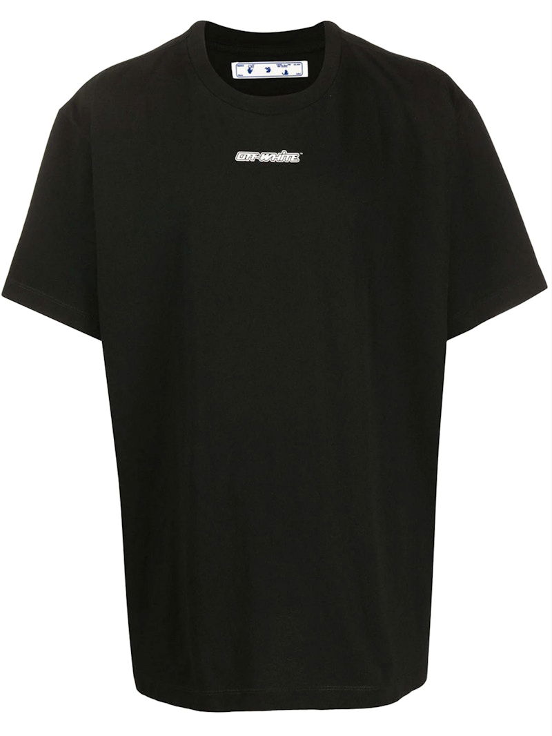 T-paita Off-White Marker Red Arrows Oversized Tee Musta | OMAA038E20JER0021025 / OMAA038G20JER0041025