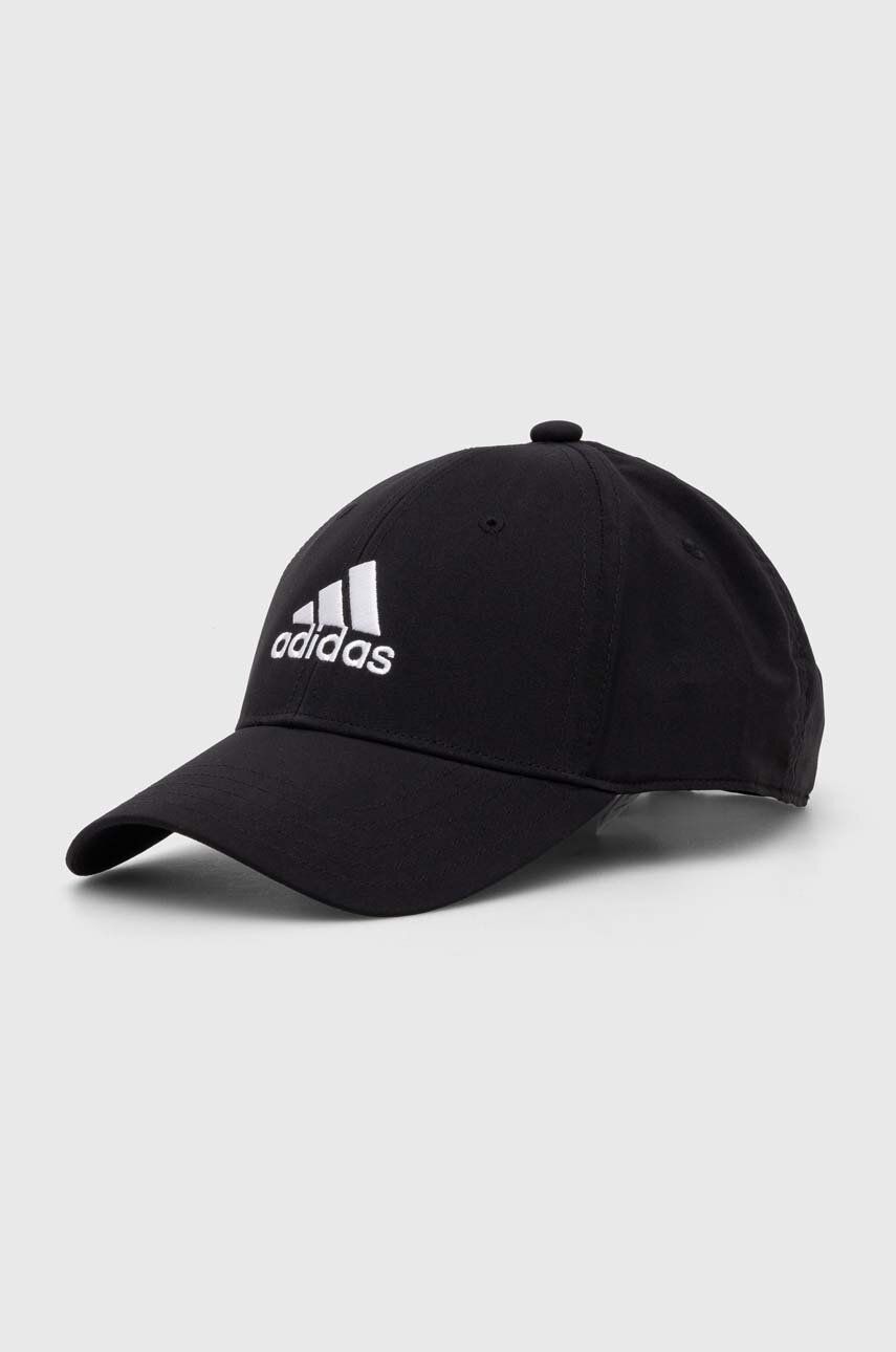 Korkki adidas Performance Embroidered Logo Lightweight Baseball Cap Musta | IB3244, 0