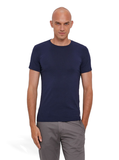 T-paita Polo by Ralph Lauren Crew Base Layer Tee - 2 Pack Tummansininen | 714835960004