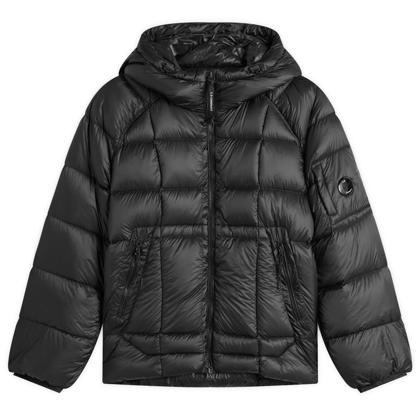 Puffer takki C.P. Company DD-Shell Hooded Jacket Musta | RFCMOW702A-110416A-999