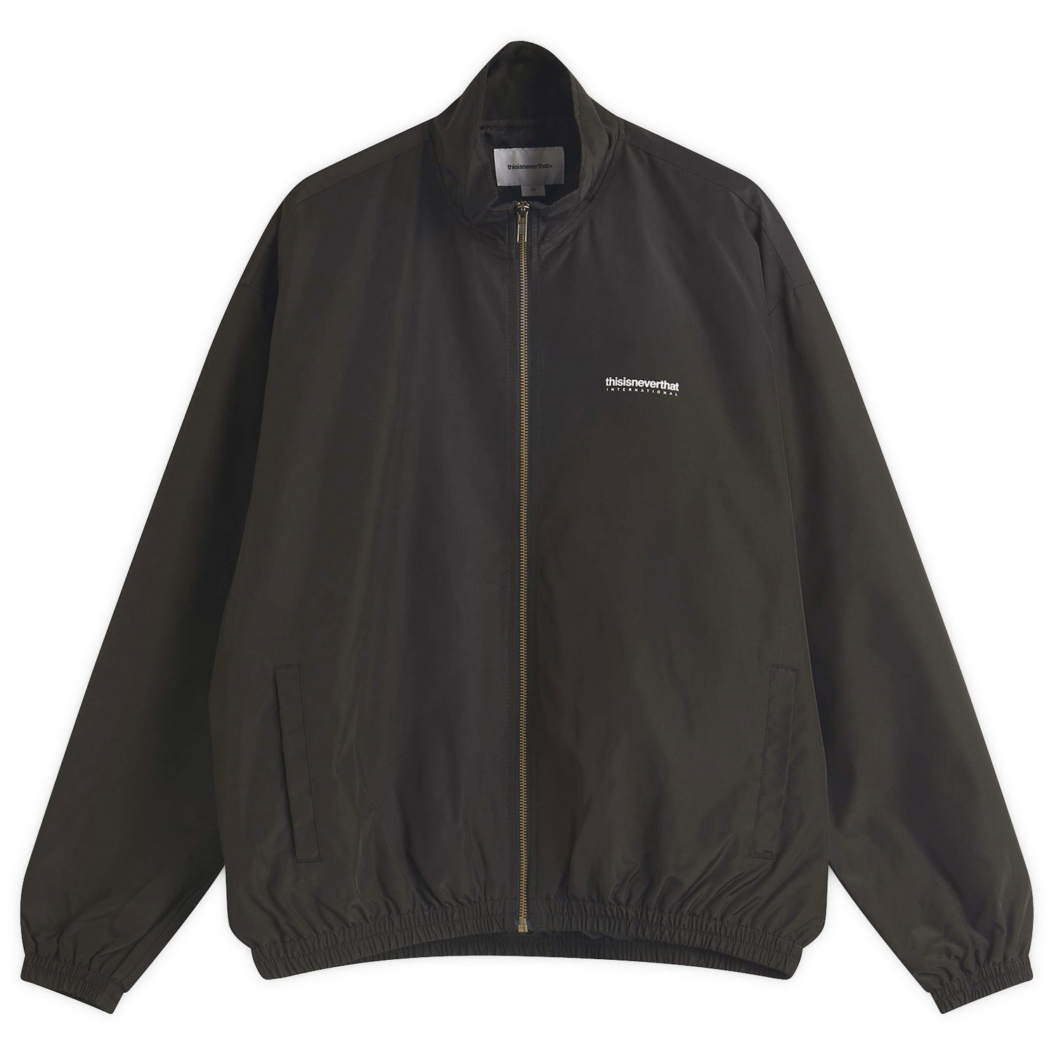 Tuulitakki thisisneverthat Intl. Team Jacket, Size Large Musta | TN250WOWLS01-BLK, 1