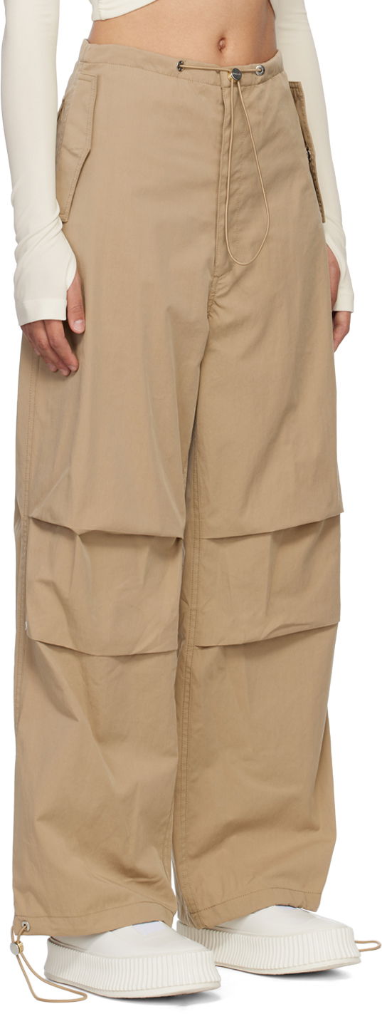 Cargo housut Dion Lee Toggle Trousers Beige | C2050S22, 1