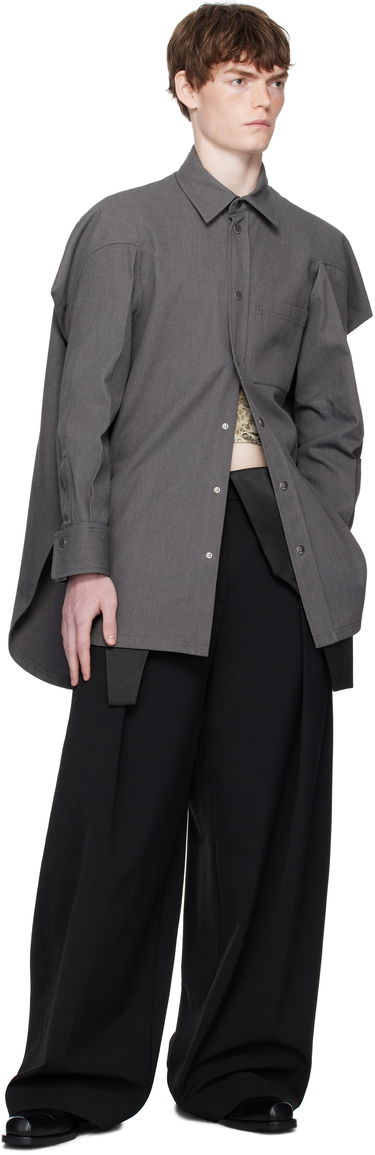 Paita Jean Paul Gaultier Jean Paul Gaultier Canvas Shirt Harmaa | 25/03-U-ST024-W008-04, 3