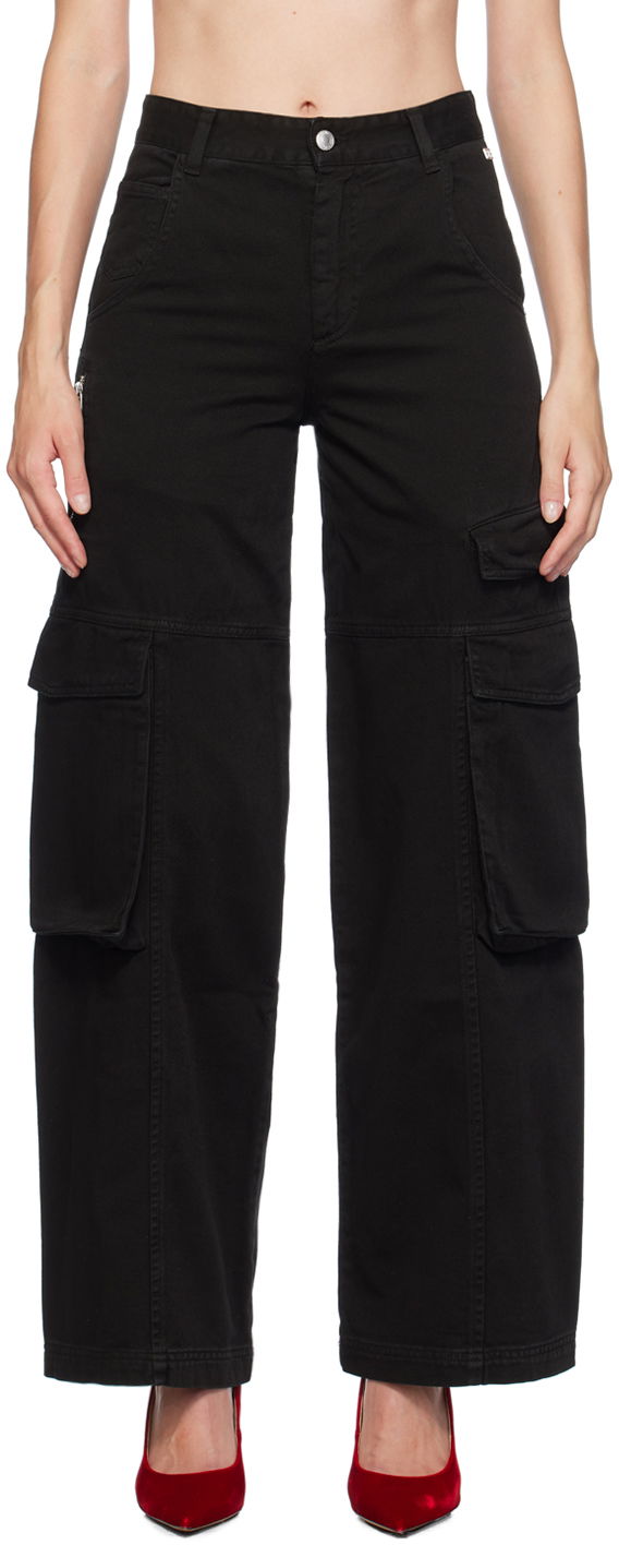 Cargo housut GCDS Black Ultracargo Cargo Pants Musta | A2CM2900TG5