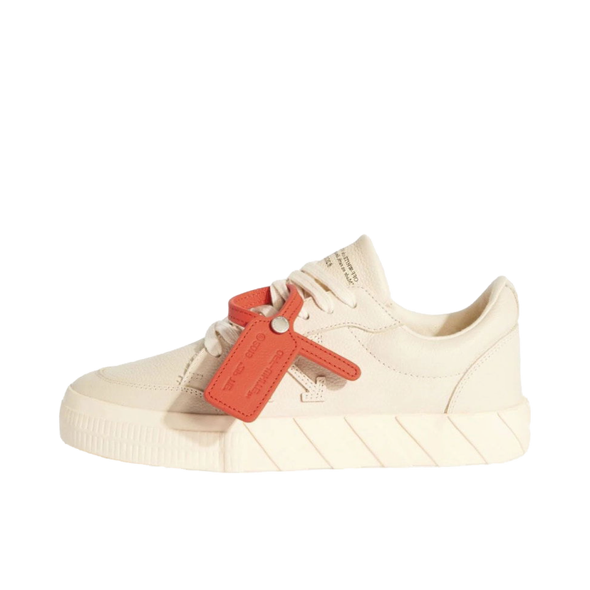Tennarit ja kengät Off-White Vulcanized Low Calf Leather Beige W Beige | OWIA272F23LEA0016161