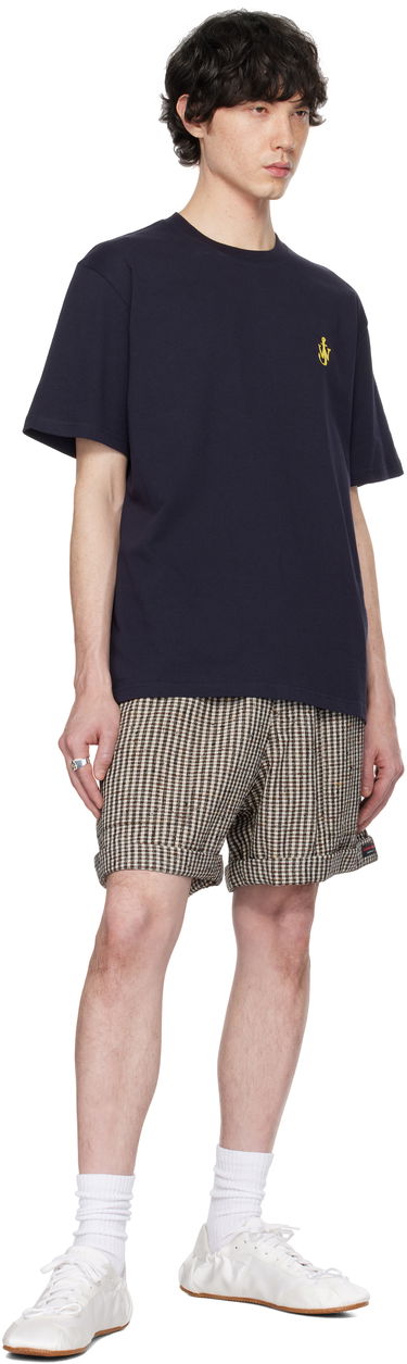 T-paita JW Anderson JW Anderson Anchor T-Shirt Tummansininen | JT0257-PG1510, 3