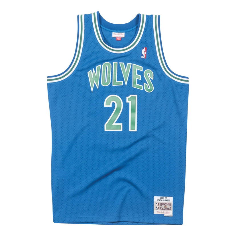 Jersey Mitchell & Ness NBA Timberwolves Garnett Swingman Jersey Sininen | SMJYGS18182-MTIROYA95KGA