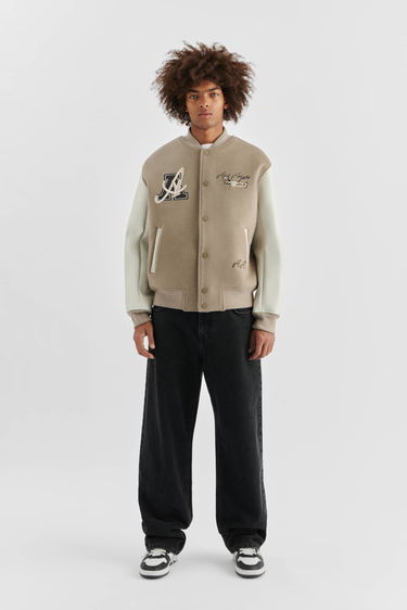 Takki AXEL ARIGATO Wes Varsity Jacket Beige | A2178002, 4