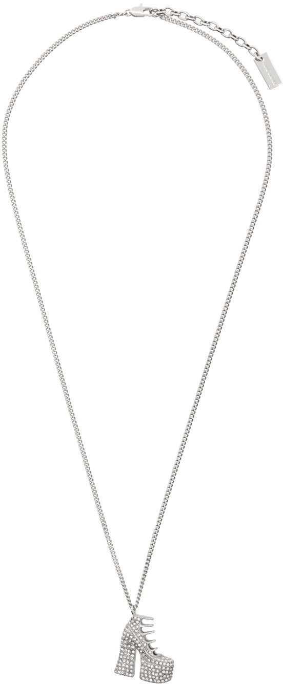 Kaulakoru Marc Jacobs Marc Jacobs Kiki Ankle Boot Pendant Necklace Metallinen | 2R3JNC001J78