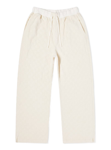 Verryttelyhousut Ambush Monogram Sweat Pant Valkoinen | BWCH003S22JER0010101