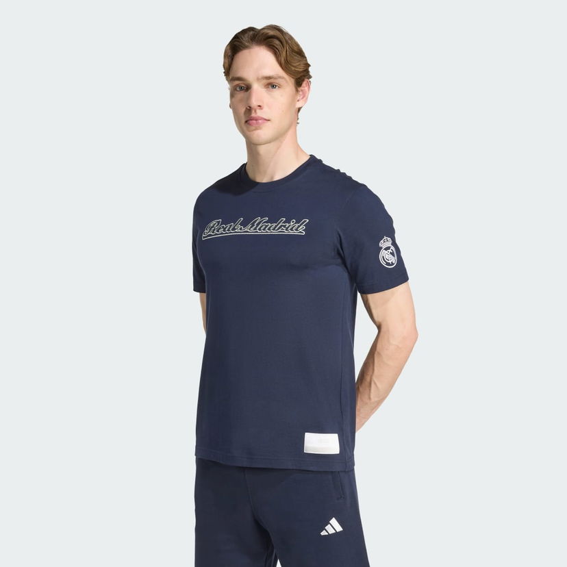 T-paita adidas Performance Real Madrid US Pack T-Shirt Tummansininen | JN3083